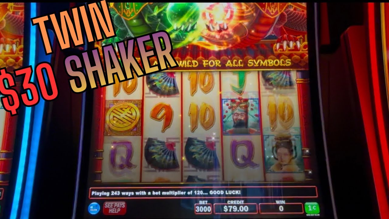 The TWIN Dragons Shook Again 4 Me 😱 Triple Fortune Dragon MAX BET SHAKER 