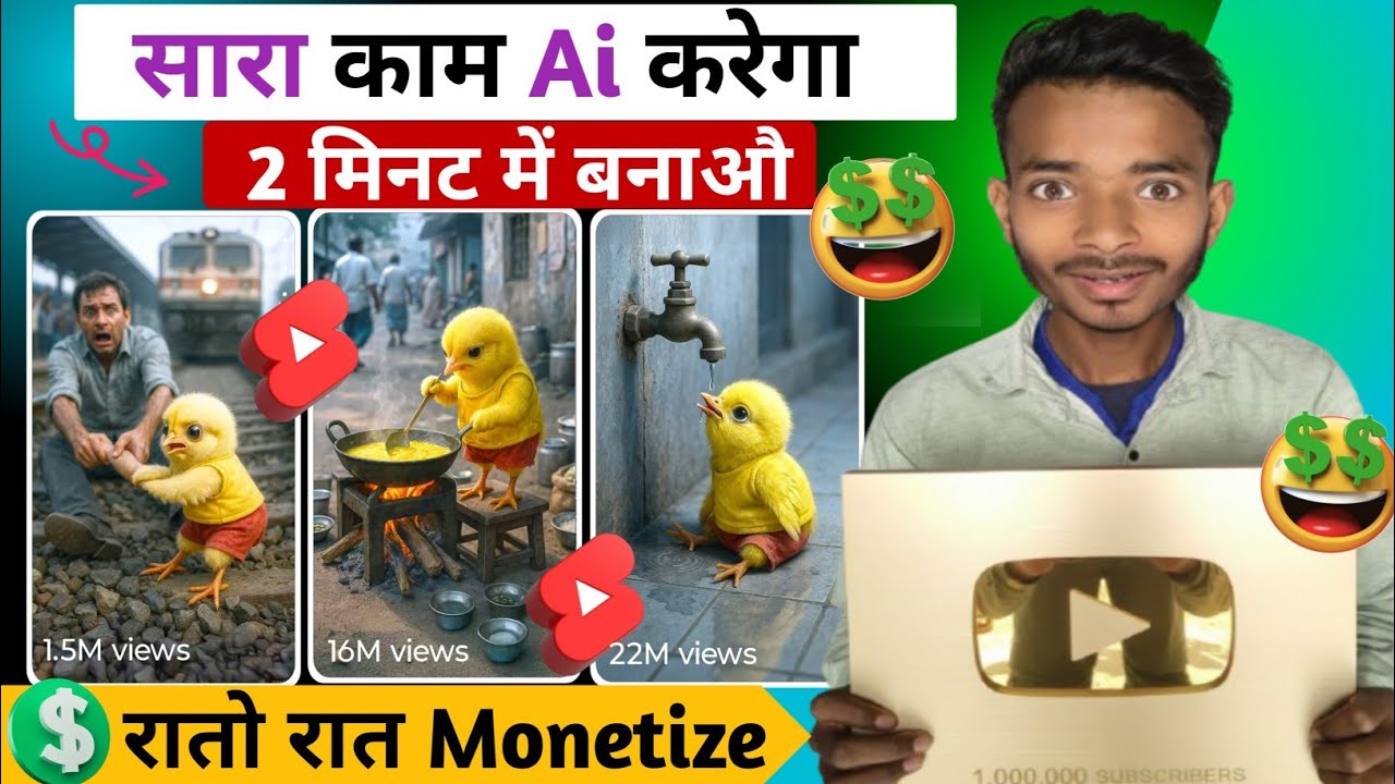 Chuja story kaise banaen 🐥| AI video kaise banaye 💹| AI emotional story kaise banaen 🥺| #viralvideo 