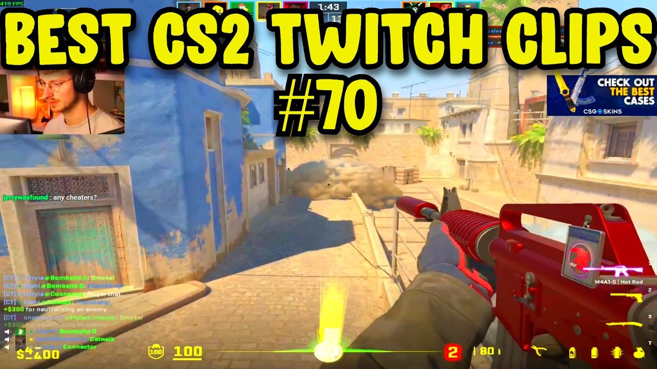 ЛУЧШИЕ КЛИПЫ ИЗ CS2 #70 | ЛУЧШИЕ МОМЕНТЫ ИЗ CS2 НА TWITCH