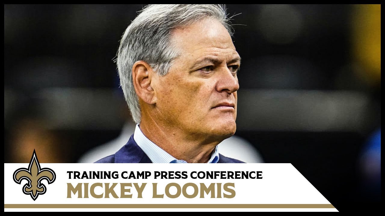 Mickey Loomis Pre-Training Camp Press Conference | New Orleans Saints