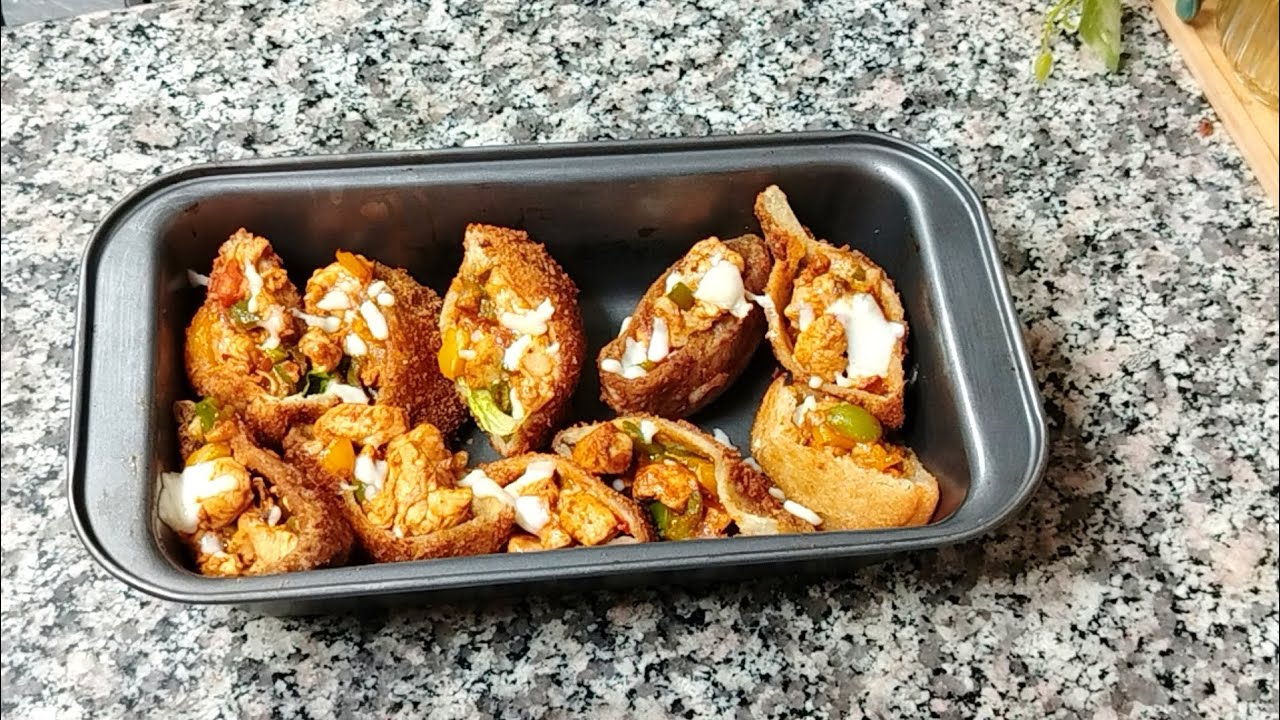 Easy Homemade Chicken Pocket Recipe | Crispy & Tasty Snack