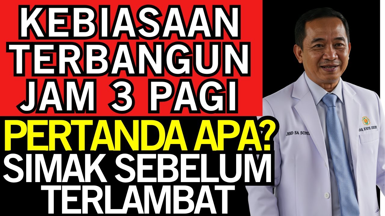 Sering Bangun Jam 3 Pagi di Usia Tua? Ini Kata Dokter! Kesehatan Lansia