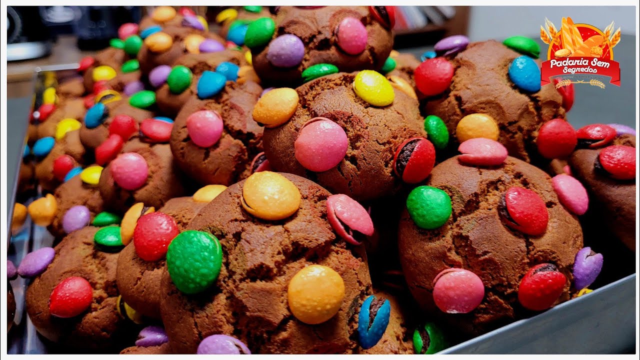 Receita de cookie de chocolate que VENDE MUITO | Chame a atenção da criançada