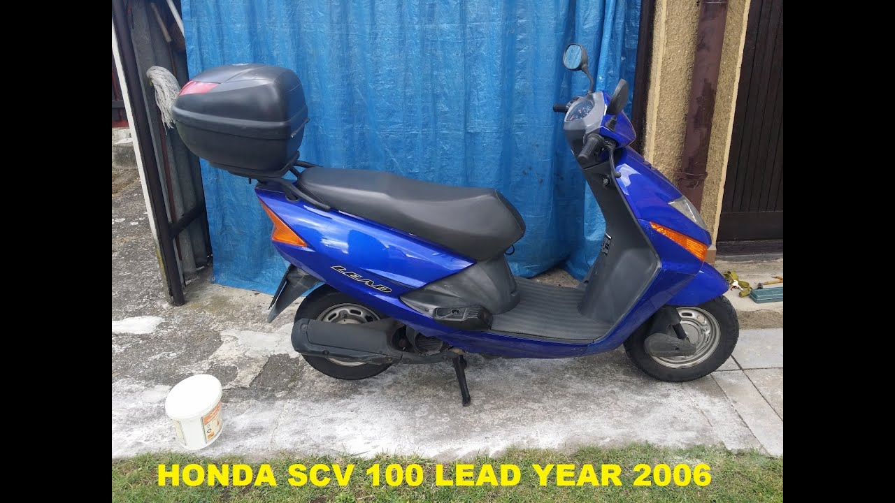 Scooter Honda Lead SCV 100 full service manual