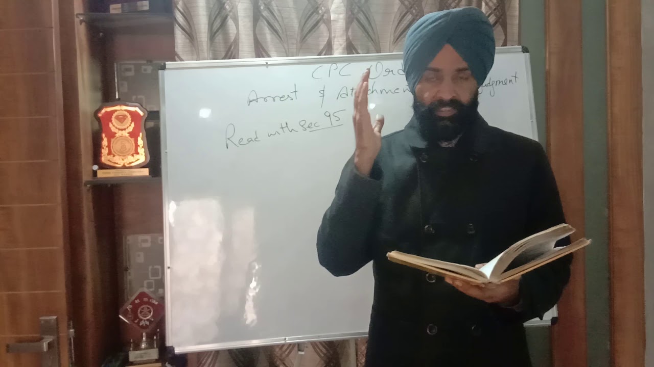 CPC ORDER 38 READ WITH SEC 95 OF CPC ARREST AND ATTACHMENT BEFORE JUDGMENT