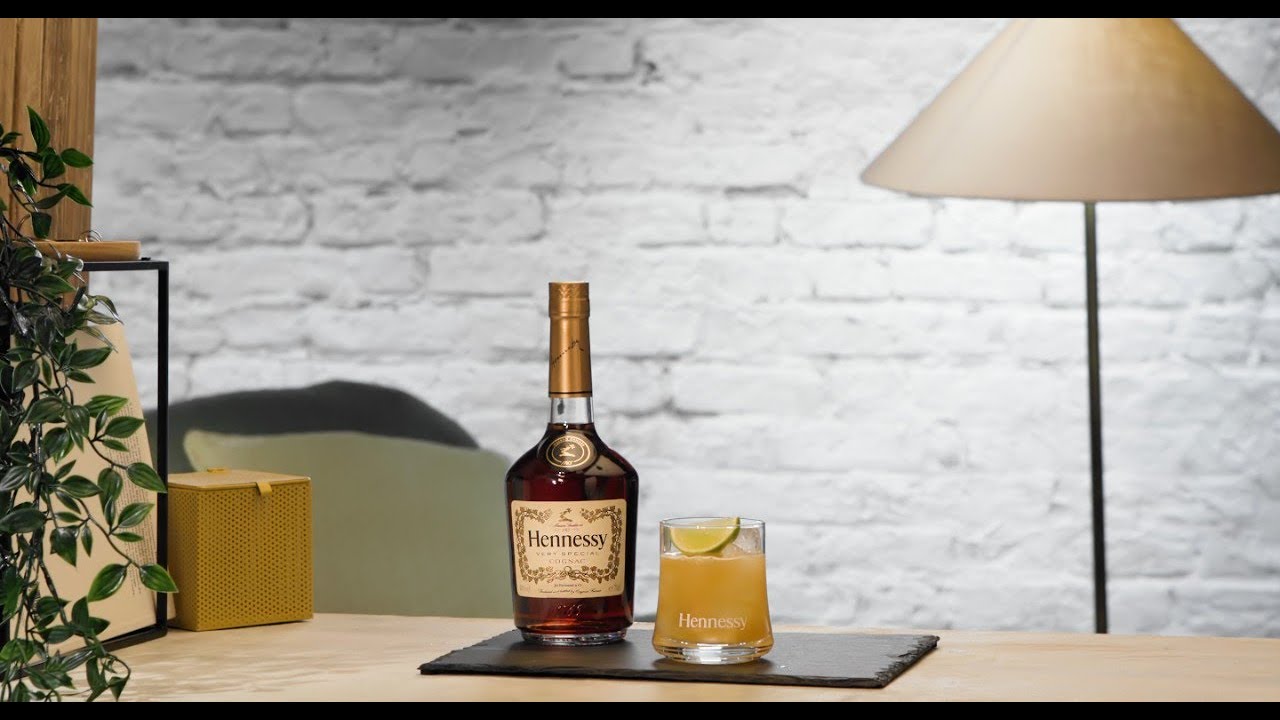 Hennessy Sour Pineapple Cocktail