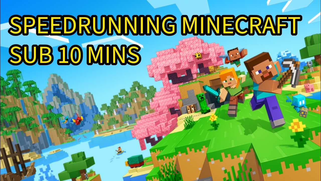 SPEED RUNNING MINECRAFT(Totaly real)