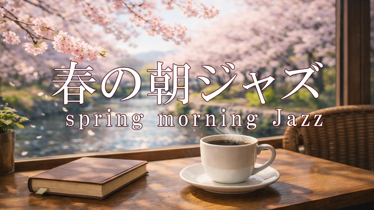 春のカフェBGM　元気の出る朝ジャズ　spring morning Jazz