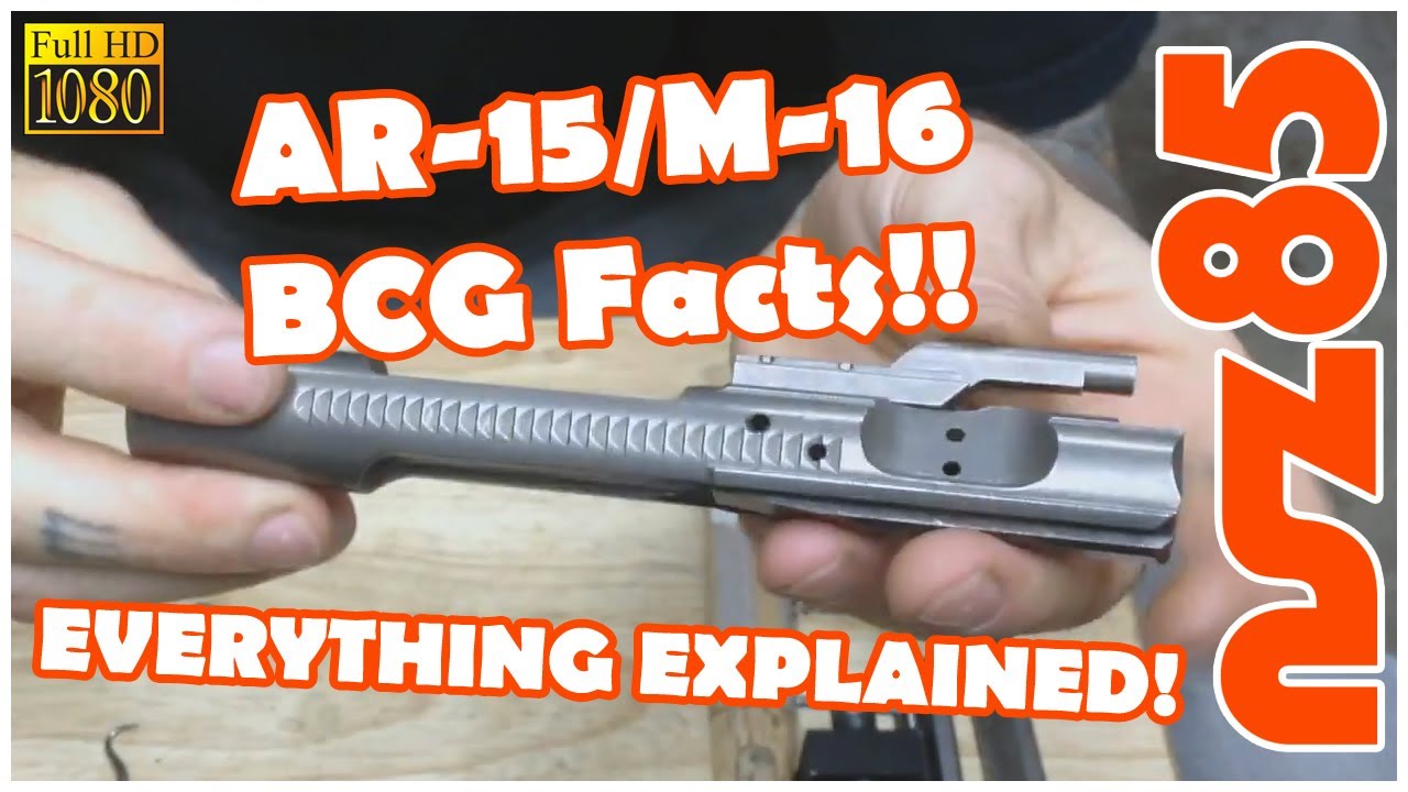AR-15 - BCG Facts & What To Know - CIV Tactical