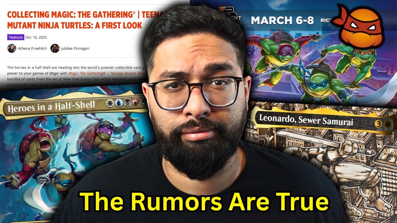 Magic Players Were Right!? - Teenage Mutant Ninja Turtles Coming To Standard!? | MTG Discussion