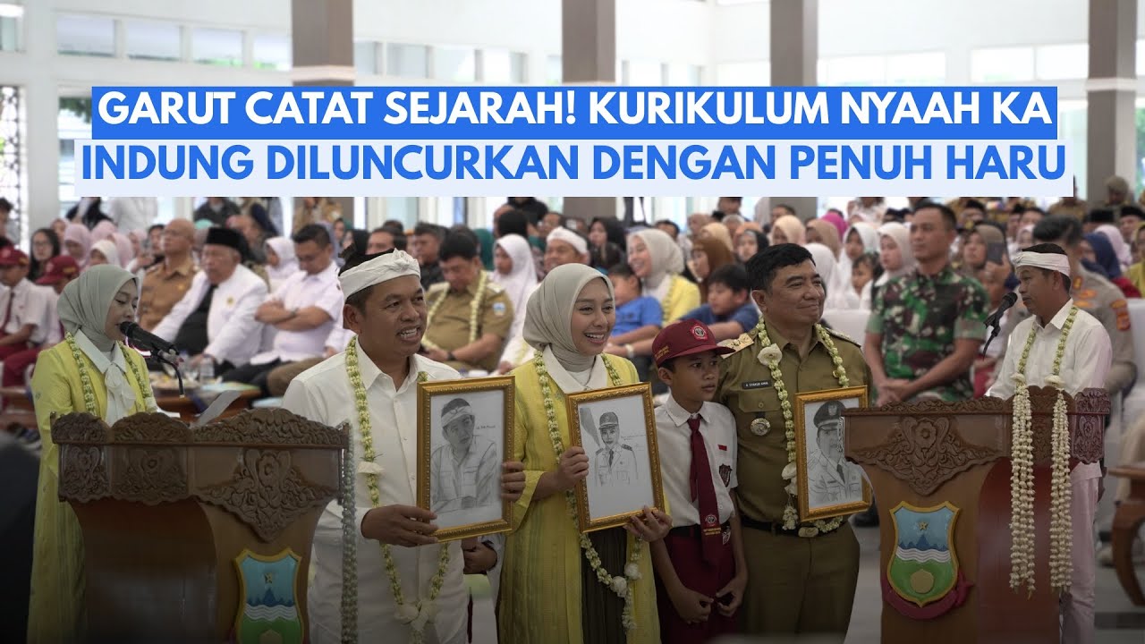 GARUT CATAT SEJARAH‼️ KURIKULUM NYAAH KA INDUNG DILUNCURKAN DENGAN PENUH HARU