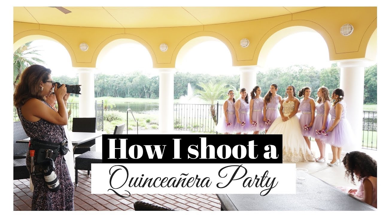How I shoot a Quincea&ntilde;era party | Tampa photographer | tips for shooting