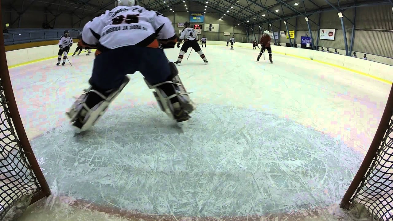 Kaukalopalloa ingoal cam GoPro Hero3+Black