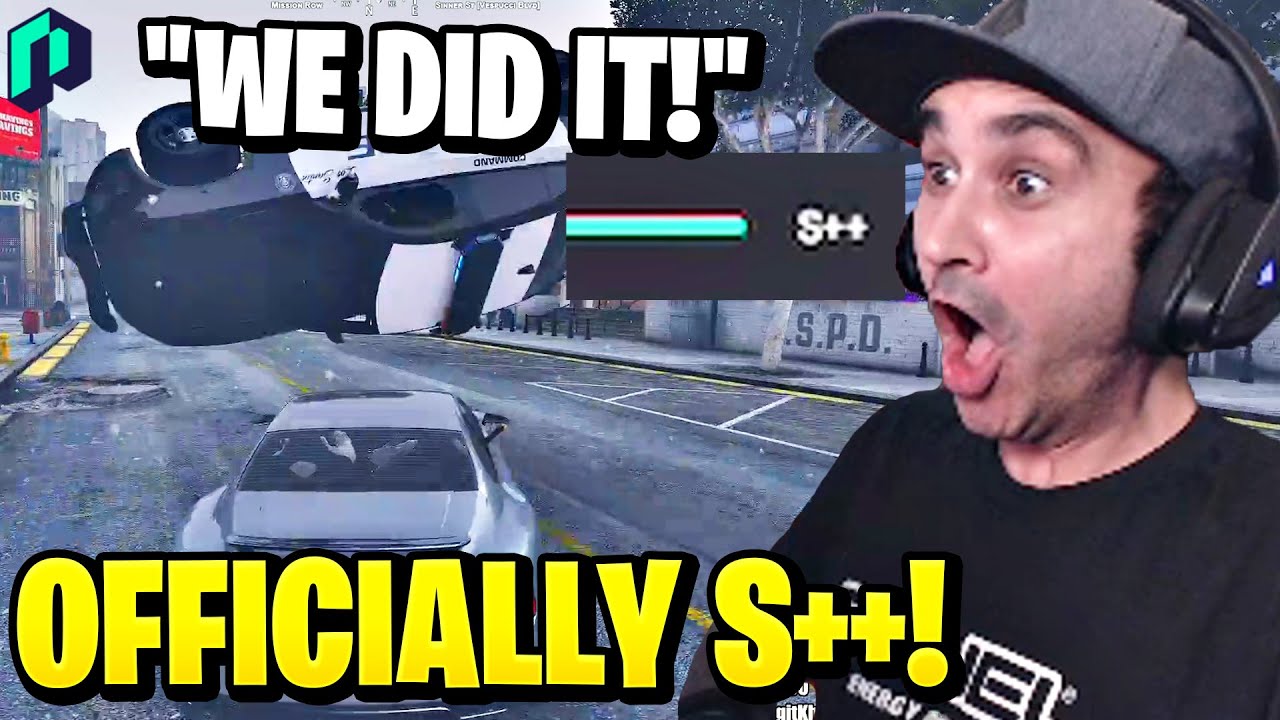 Summit1g OFFICIALLY Hits S++ After 5 Days of GRINDING! | GTA 5 NoPixel RP
