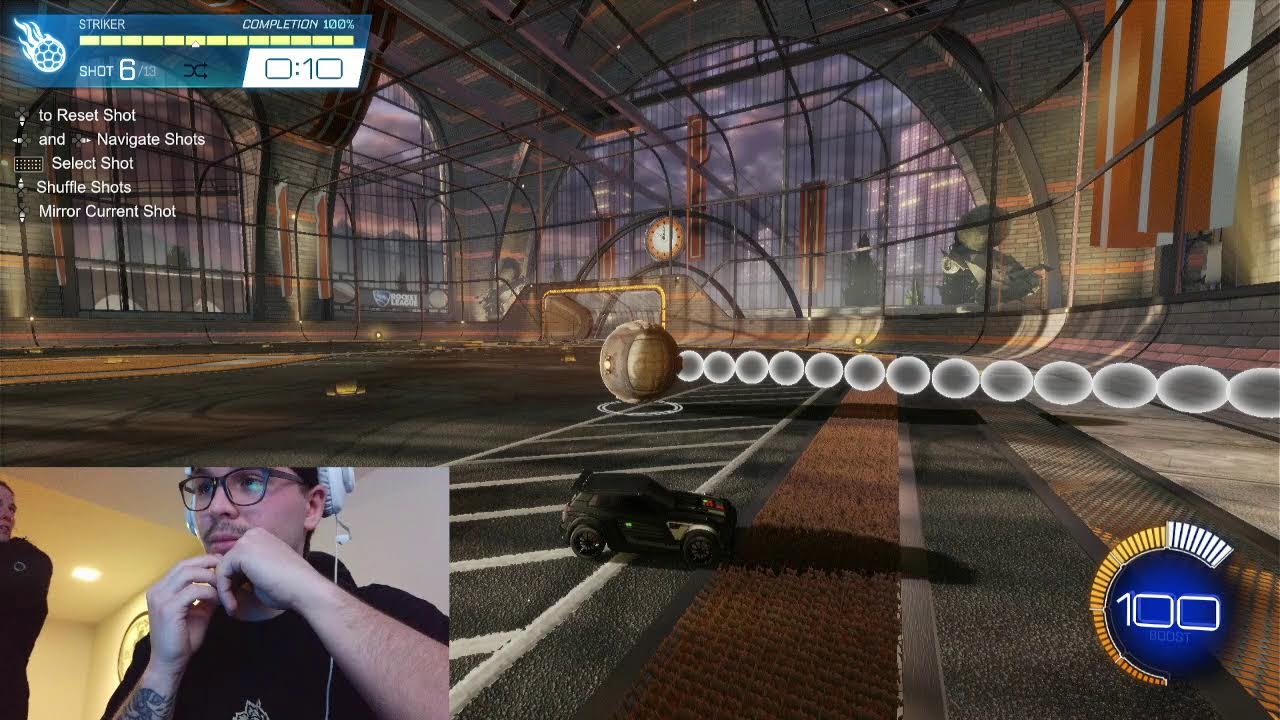 Rocket league and chilling