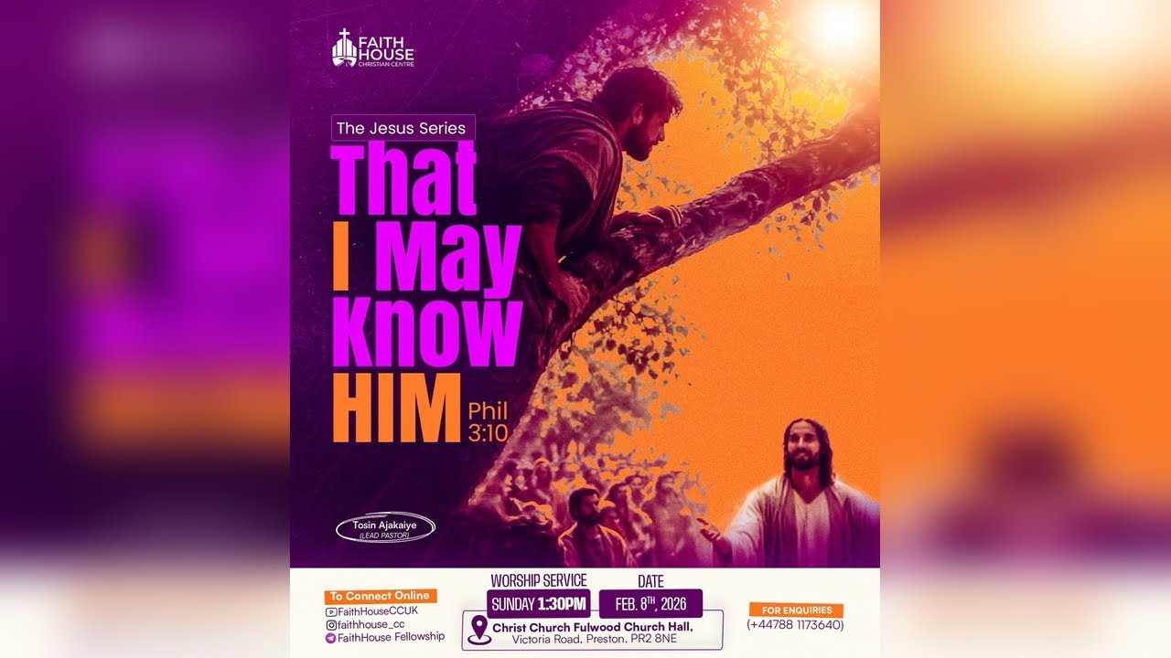 The Jesus Series 2- Jesus’ mission! Why did He come into the world? | Tosin Ajakaiye 