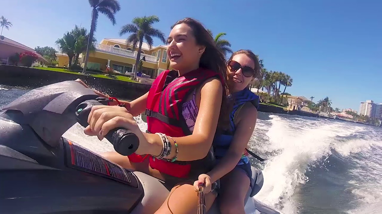 Primeira vez andando de JET SKI - Fort Lauderdale