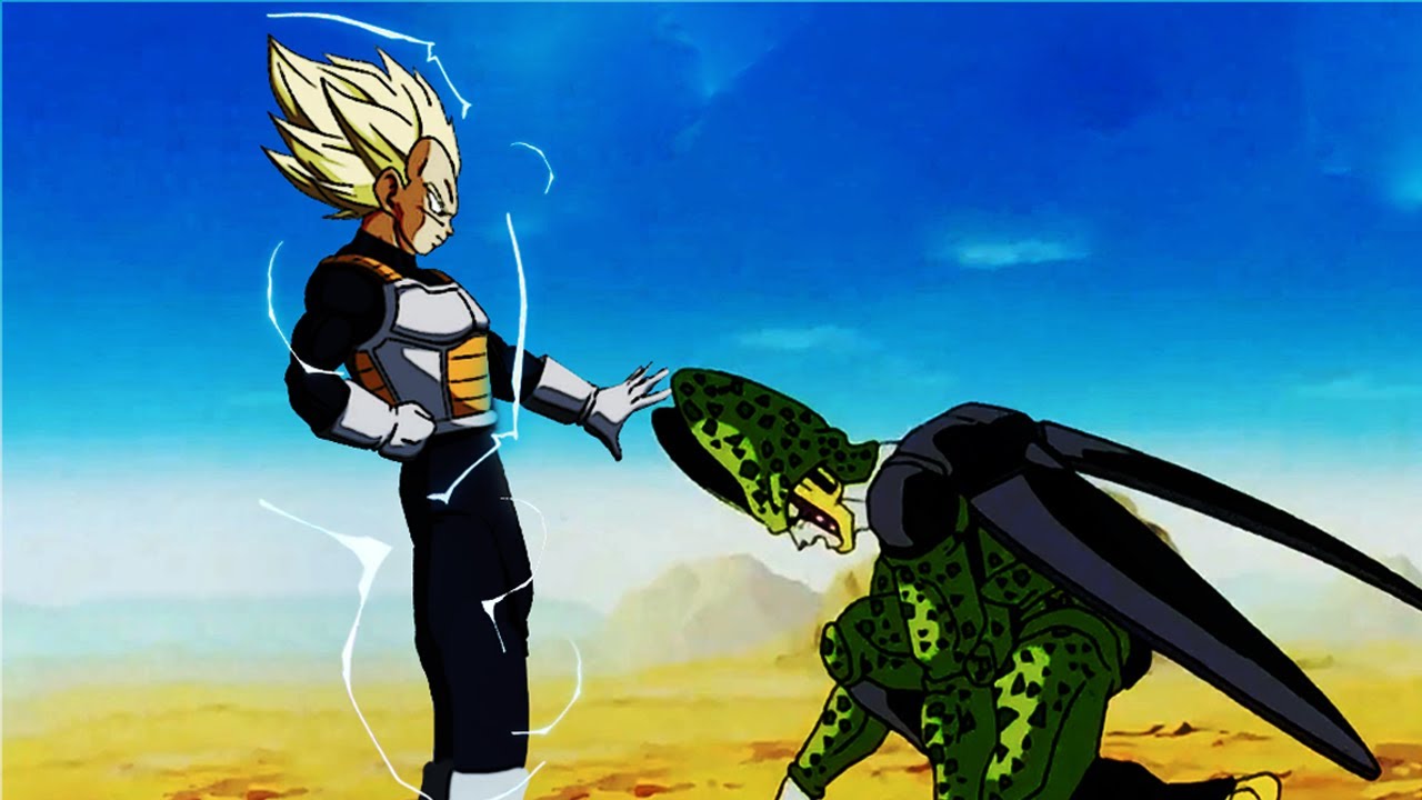 ¿QUE HUBIERA PASADO SI VEGETA SE TRANSFORMABA EN SSJ2 CONTRA CELL SUPER PERFECTO? | TEORIA