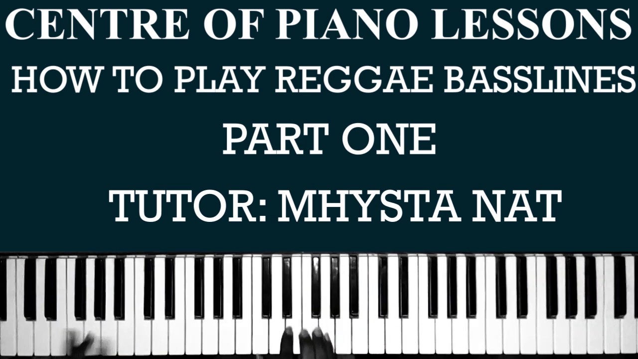 HOW TO PLAY REGGAE WITH BASSLINES----KEY F || PART ONE