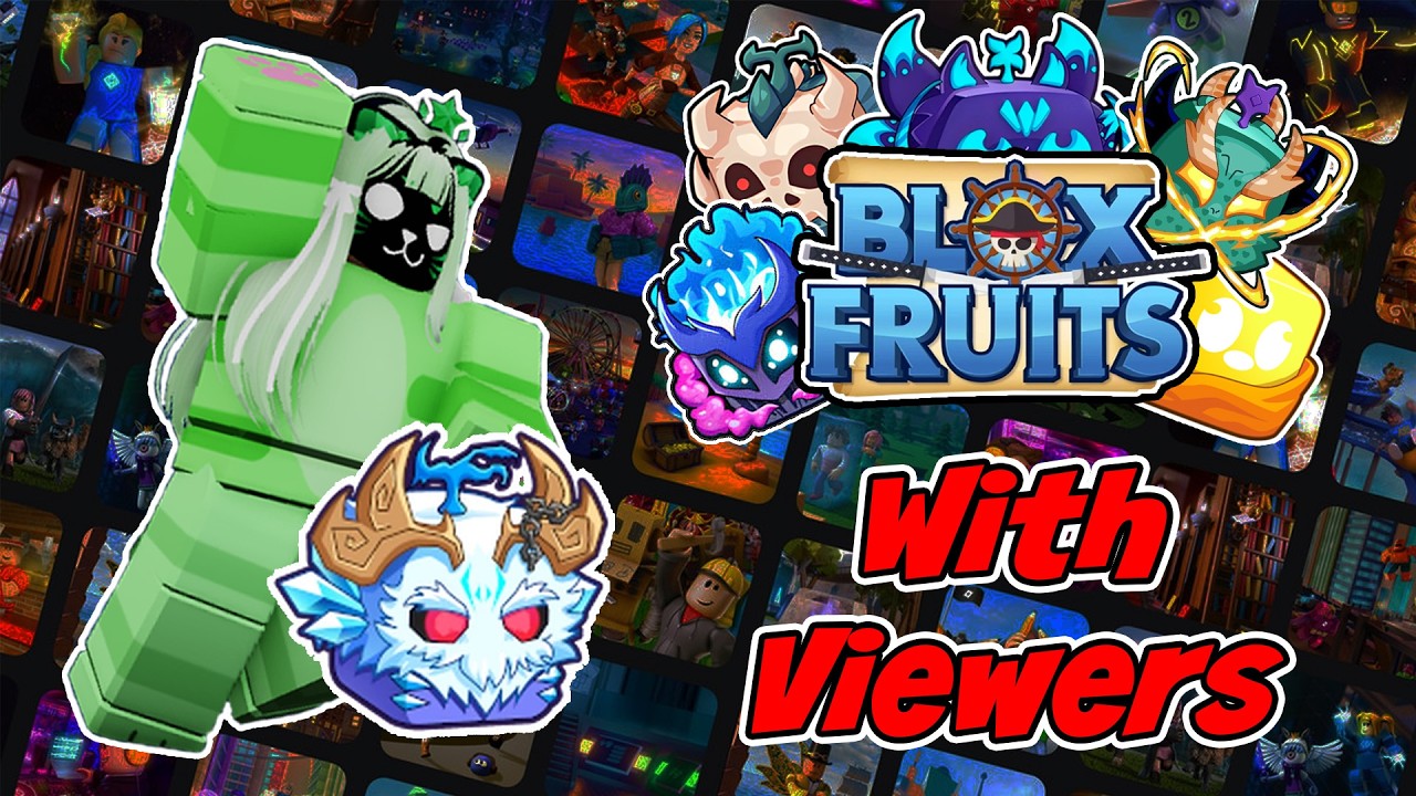 Blox Fruits with Viewers!  #bloxfruits #roblox #shorts