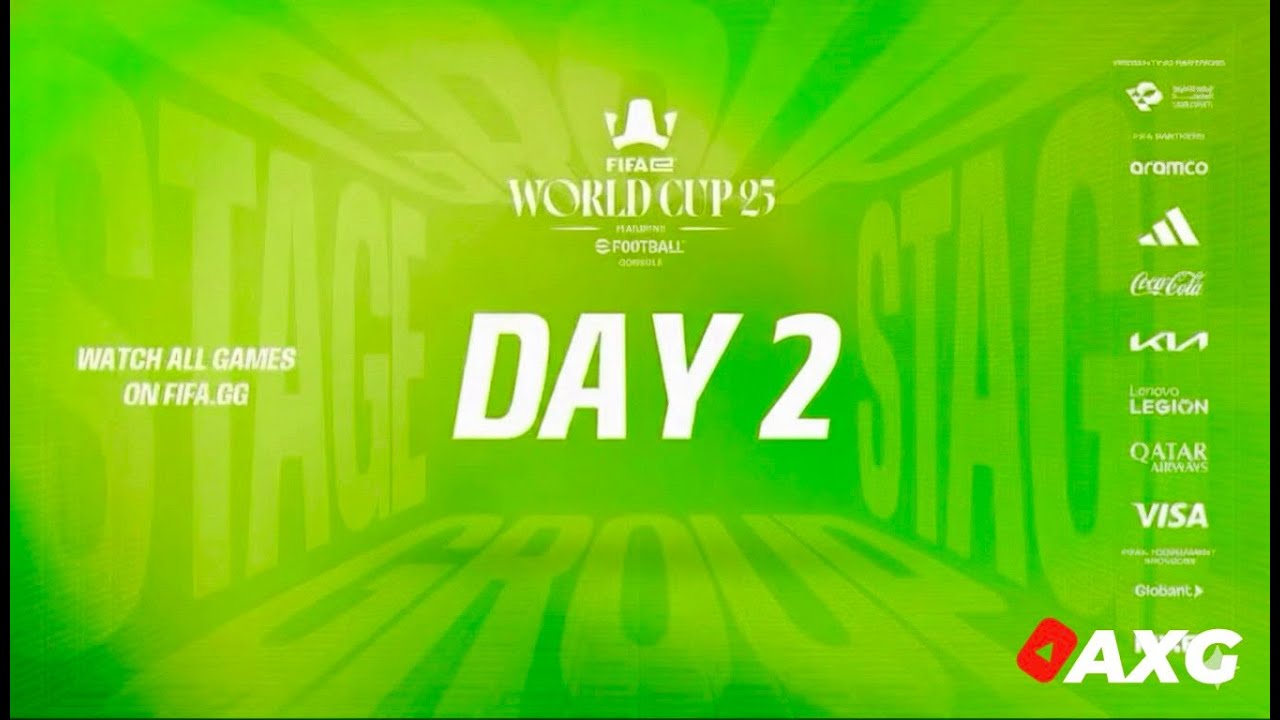 FIFAe World Cup 25&trade; ft. eFootball Console - Day 2 - GROUP STAGE