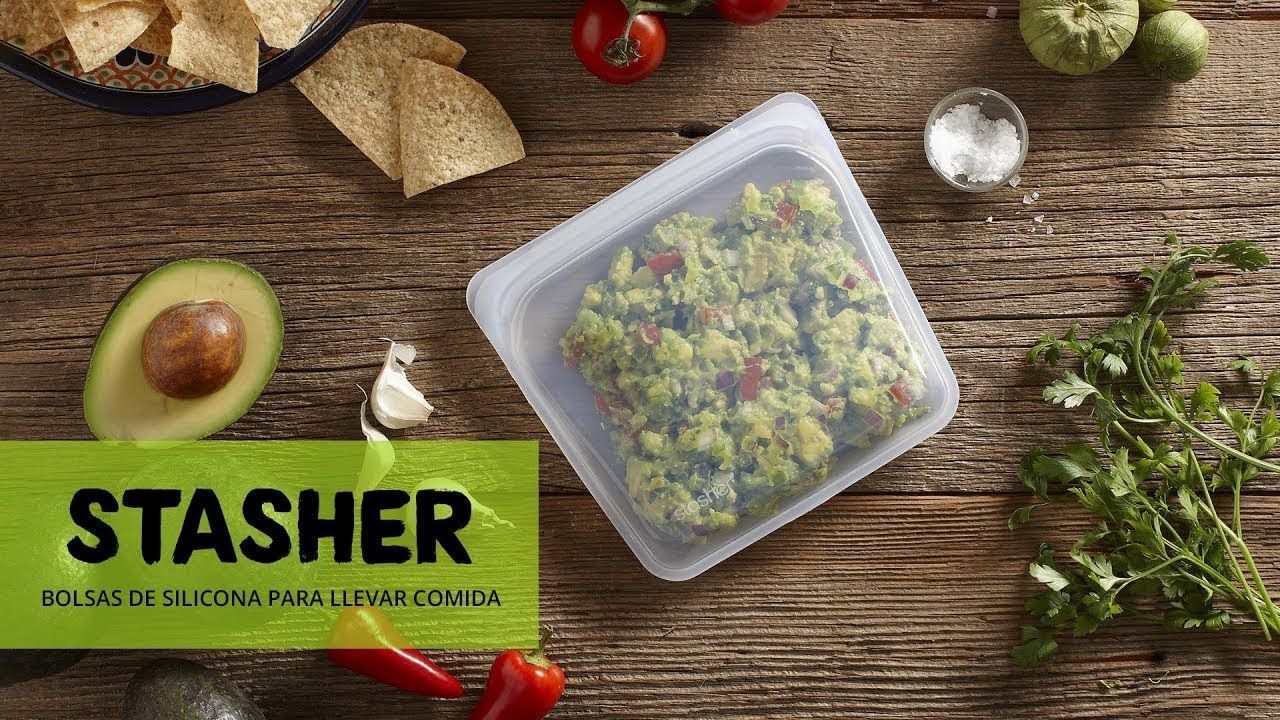 Bolsas ecológicas de silicona Stasher, para llevar comida