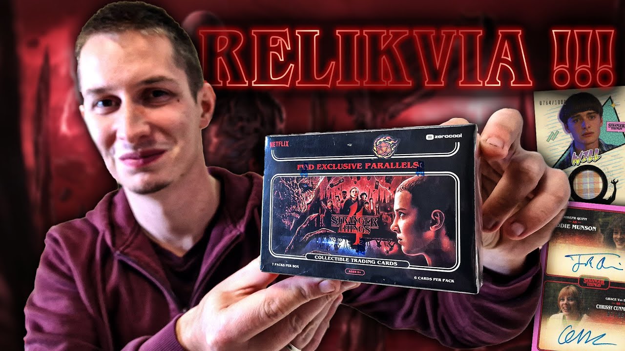 Topps - Zerocool Stranger Things 2023 Prémium Blaster | Bontás