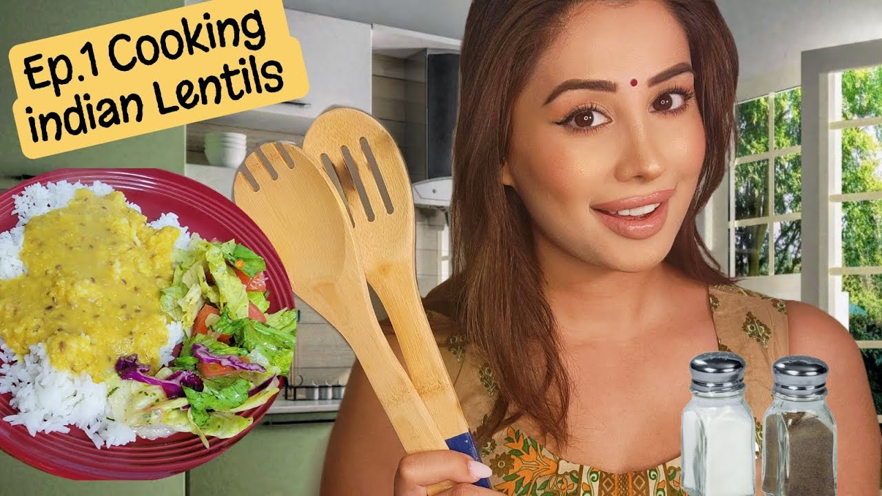 🇮🇳🥘 Ep.1 Cooking indian Lentils ASMR● Indian accent●calmly spoken
