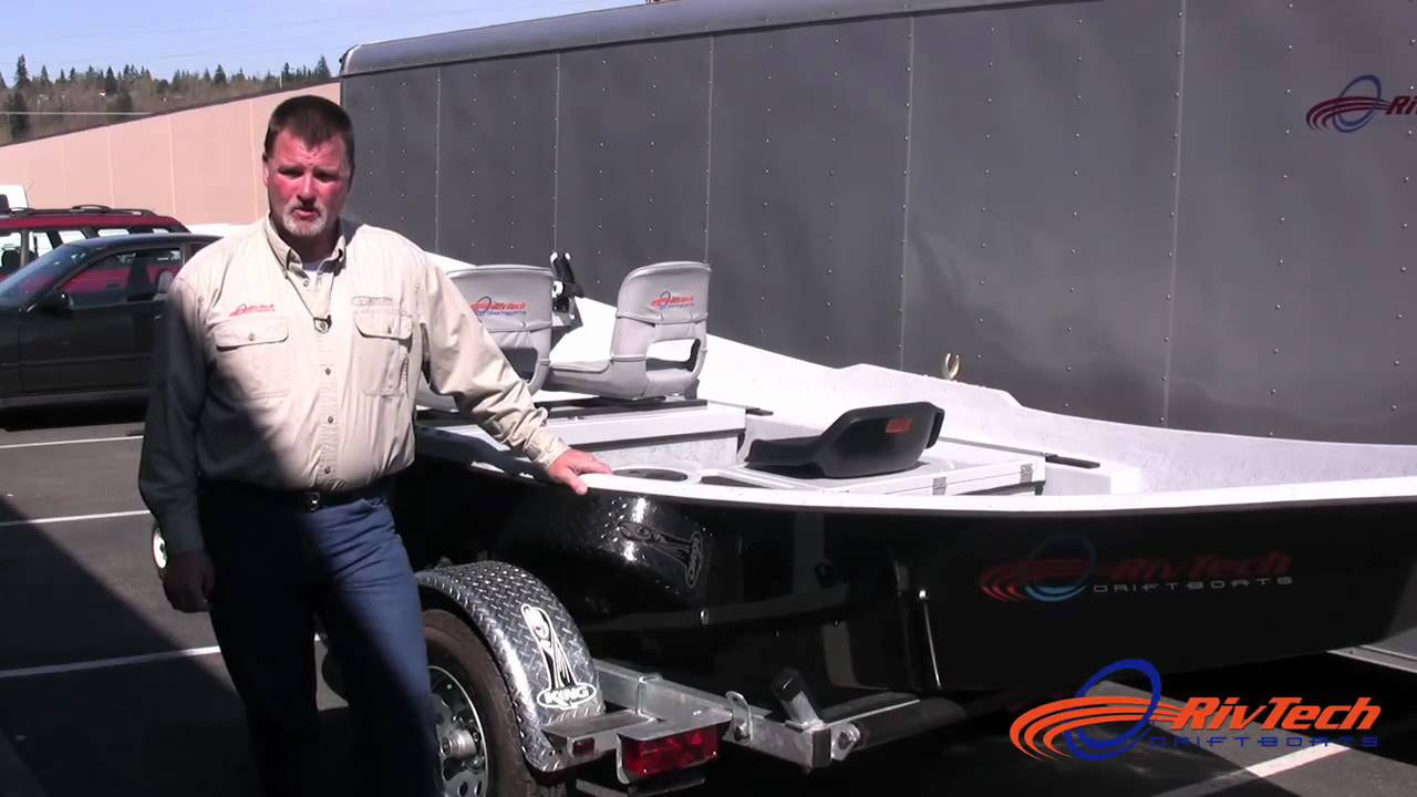 About the RivTech drift boat trailer