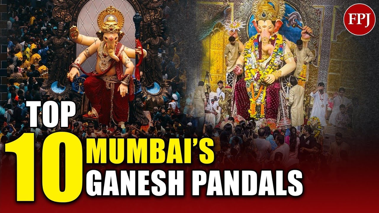 Mumbai’s Top 10 Ganesh Pandals 2025 | From Oldest Mandals to Richest Ganpati Pandals You Cant Miss
