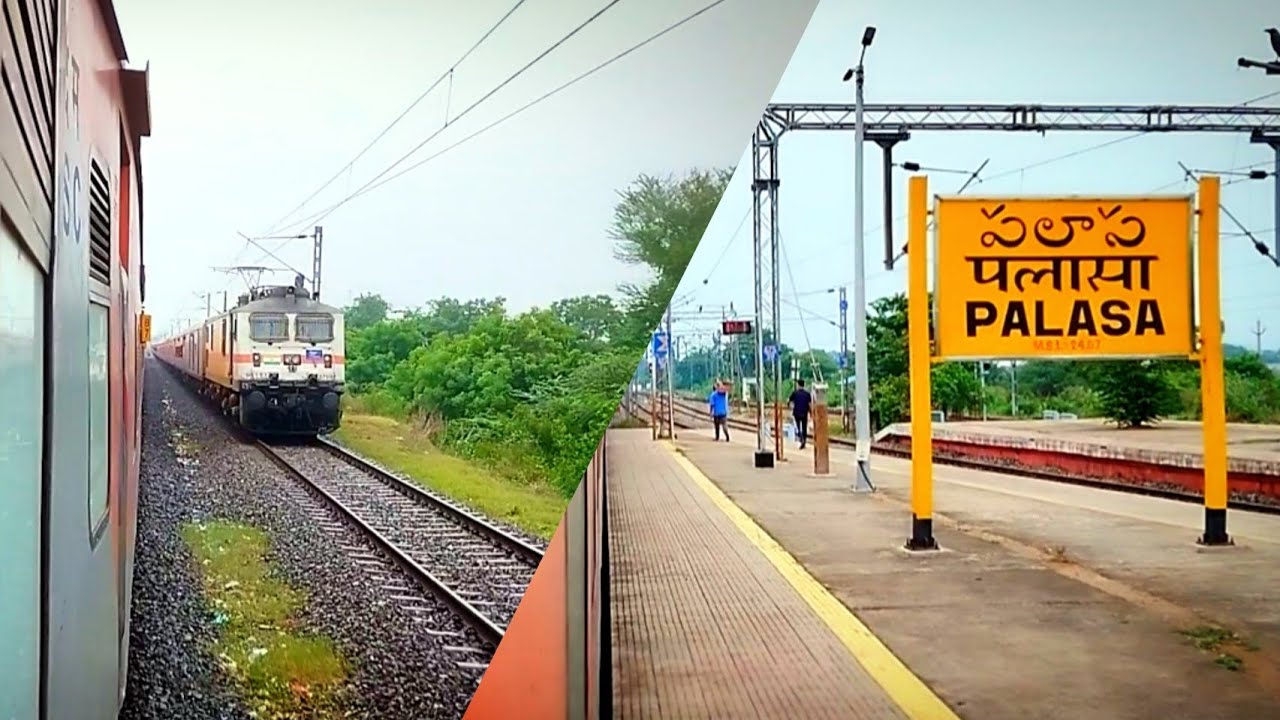 Palasa Railway Station Arrival And Departure Visakha Express.|Itz Vlogger Pintu|