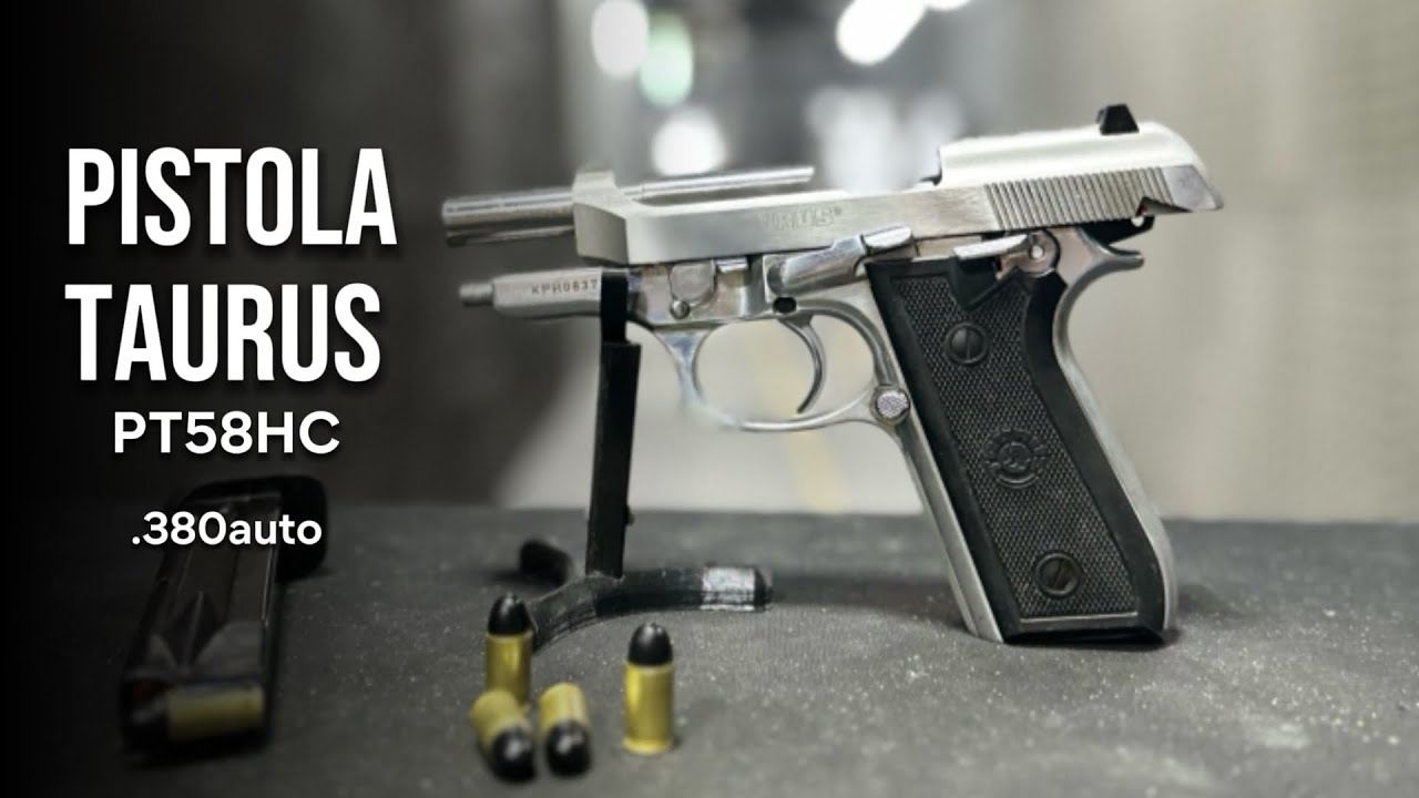 Pistola Taurus PT58 HC .380auto