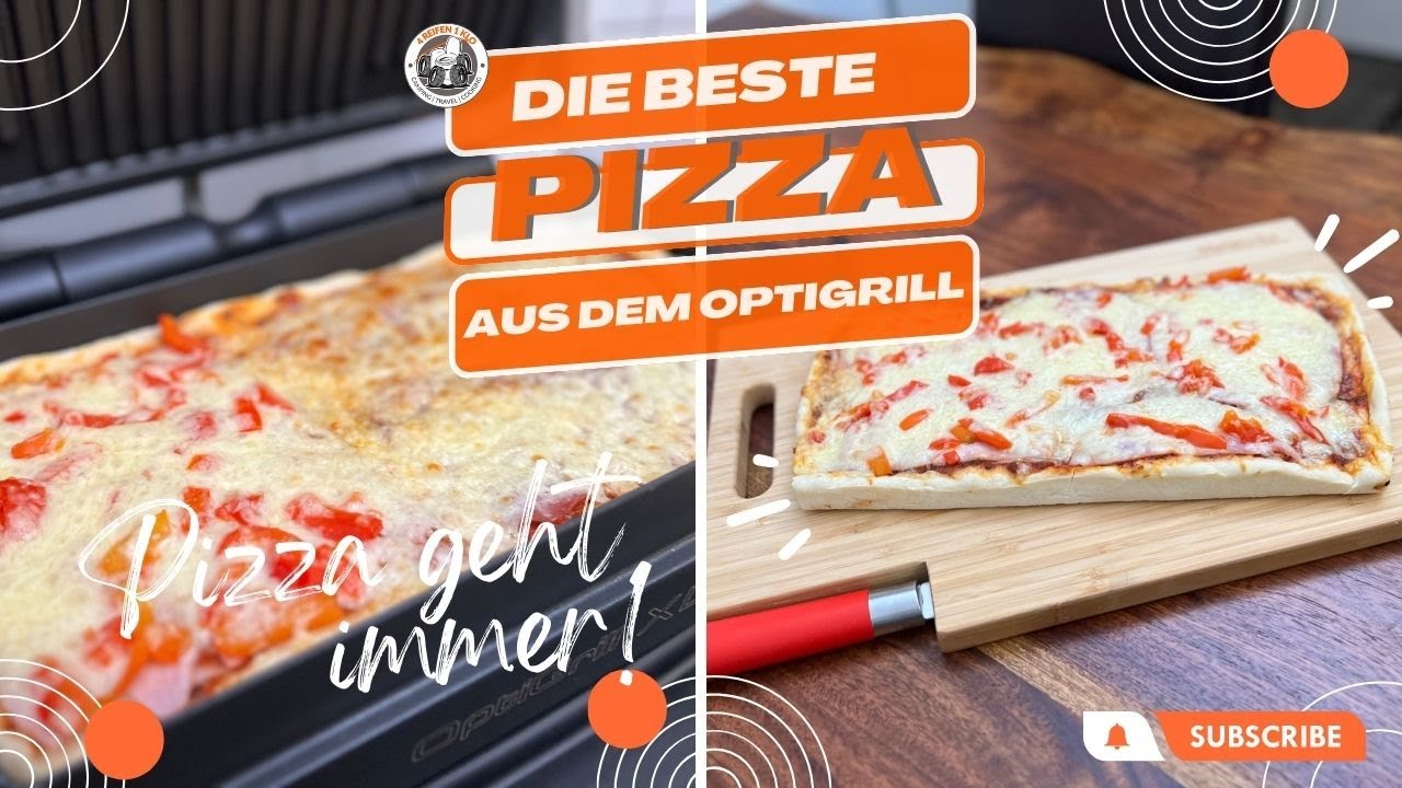 Pizza 🍕 aus dem Optigrill | Pizza geht immer! 4 REIFEN 1 KLO