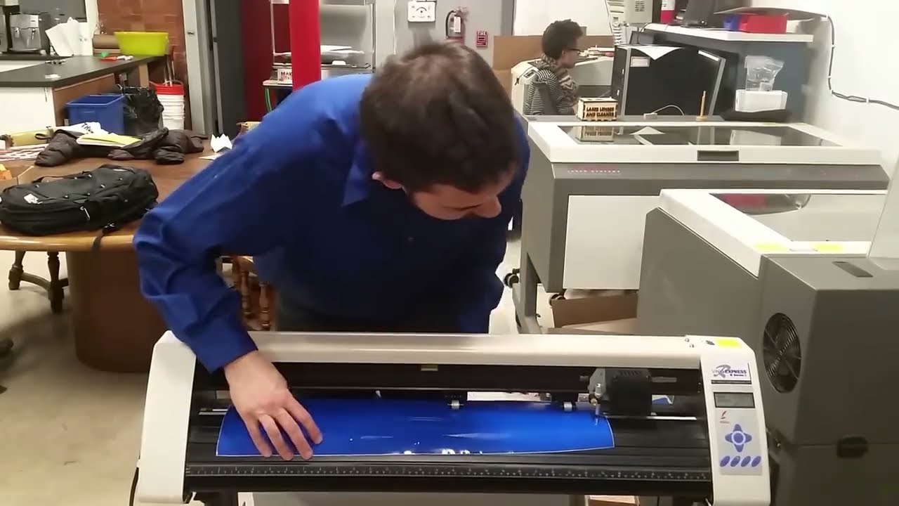 Cutting Your Design on the Vinyl Cutter