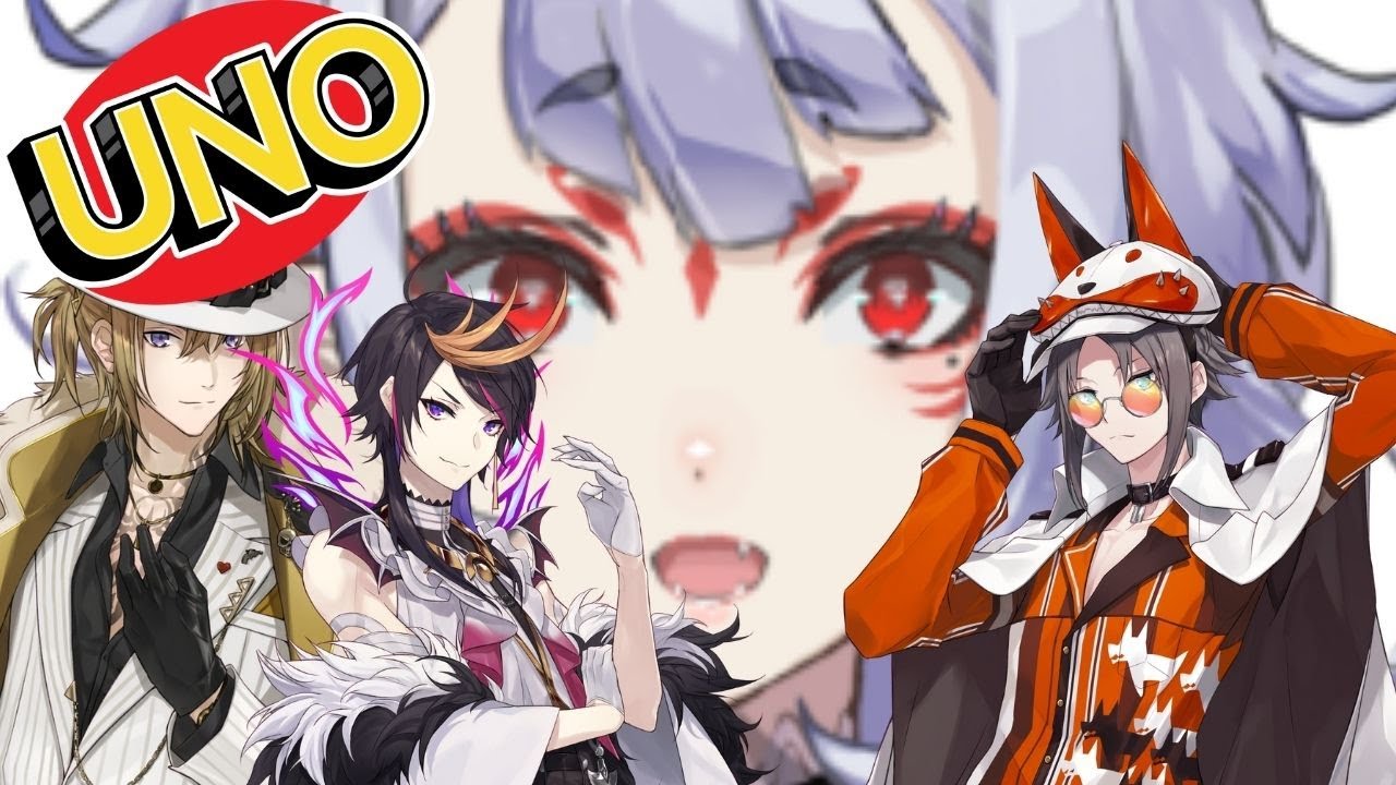 【 UNO! COLLAB 】wholesome fun with Luxiem's Mysta, Shu & Luca!【NIJISANJI EN | Nina Kosaka】
