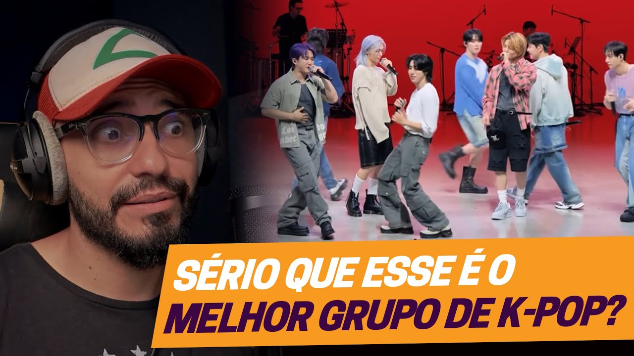 PROFESSOR de CANTO reage ao STRAY KIDS cantando CHK CHK BOOM (It's Live)
