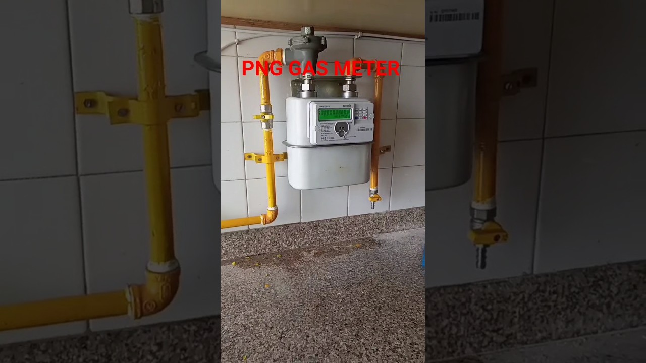 PNG Gas Meter  installation in kitchen#gas #viral #shortvideos #ytshorts #youtube #plumbing
