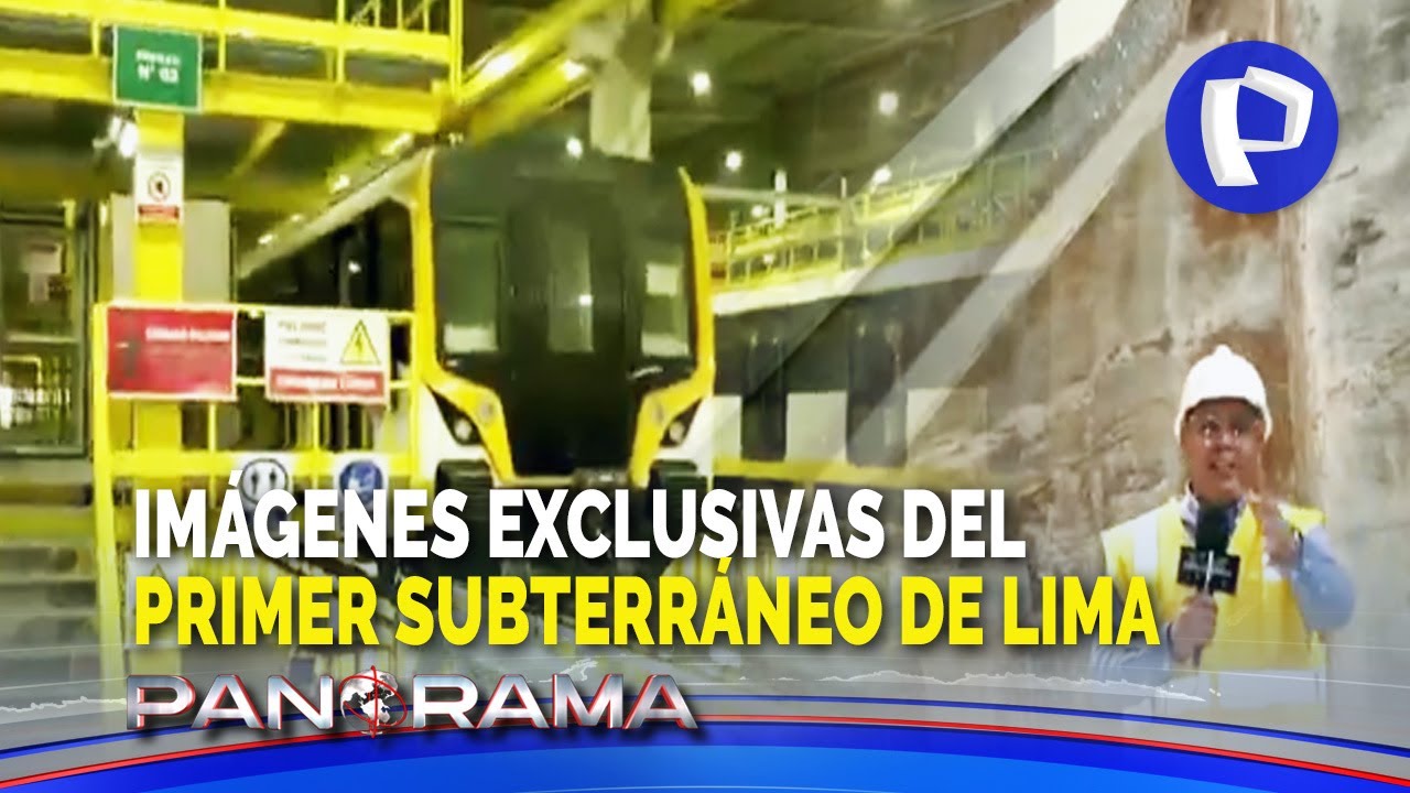 ¡Exclusivo! Sueños en tren: imágenes inéditas del primer subterráneo de Lima