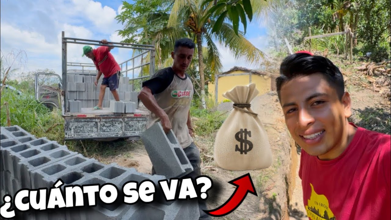 CUÁNTO DINERO SE GASTA PARA INICAR UNA CASA DESDE CERO |DE 11 X15 *vlog 3 de la casa de los walking*