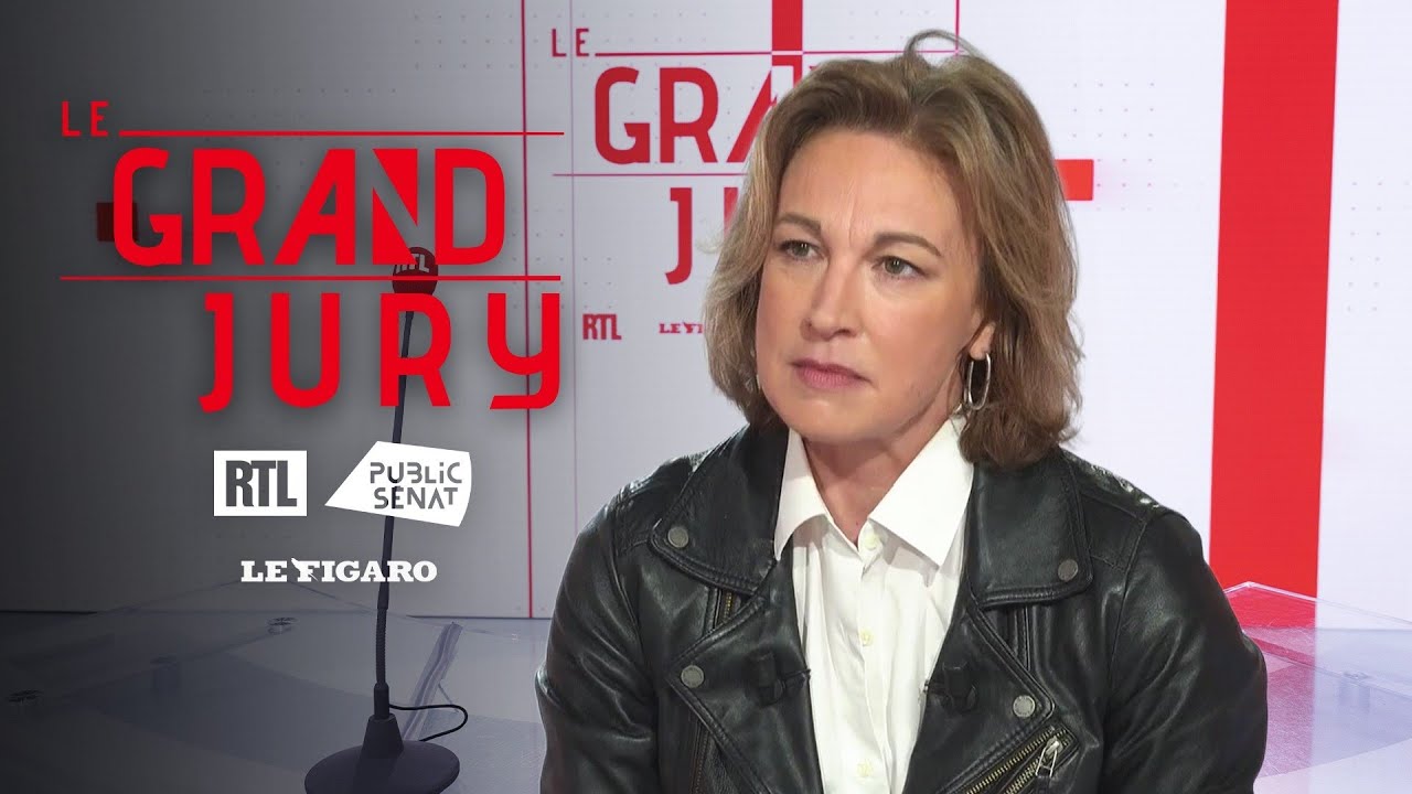 Marylise L&eacute;on, secr&eacute;taire g&eacute;n&eacute;rale de la CFDT, invit&eacute;e du Grand Jury RTL-Le Figaro-Public S&eacute;nat