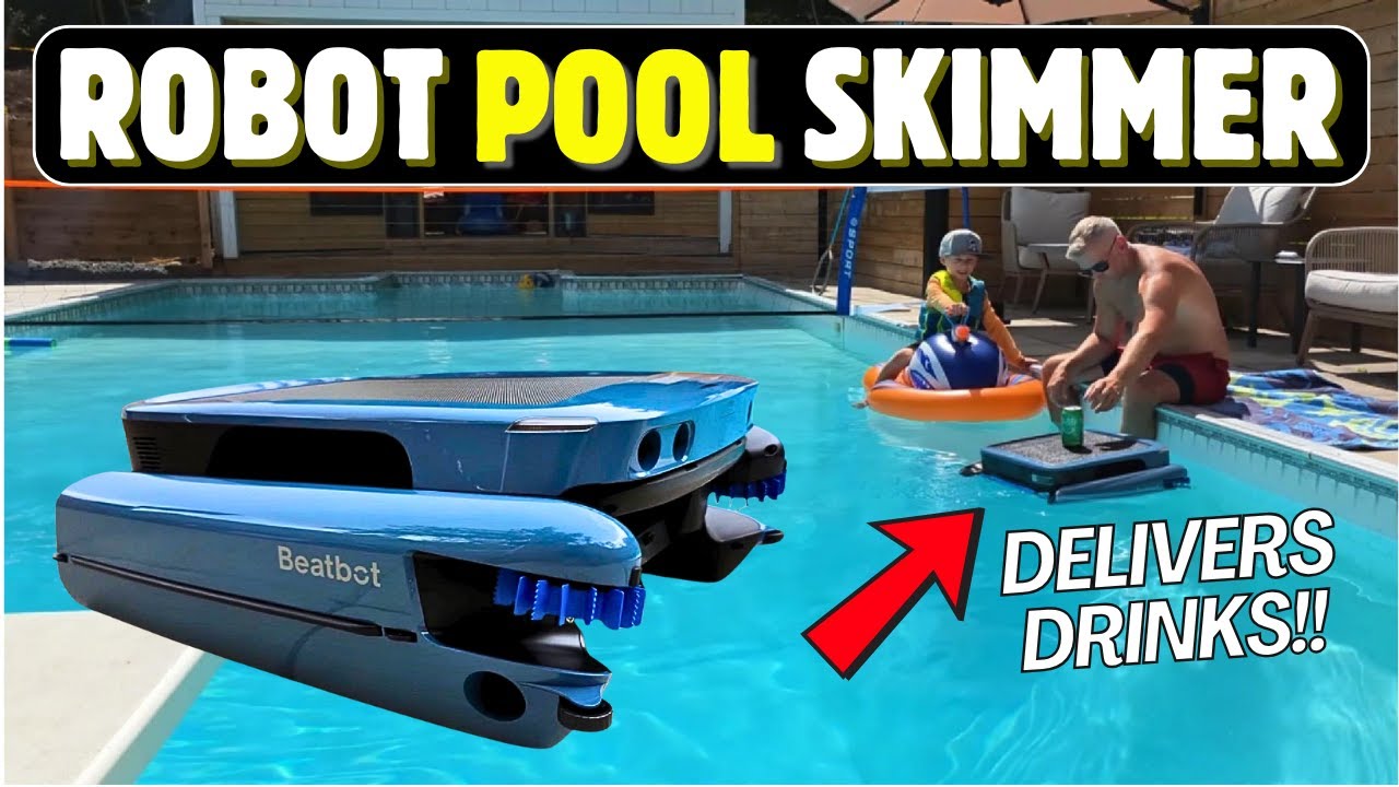 POOL Skimmer from the FUTURE? | Beatbot I-Skim Ultra Review