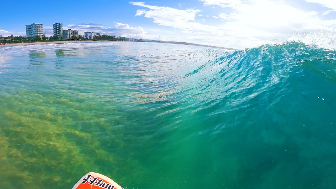 (RAW POV) HOW FAST IS SNAPPER ROCKS ? (Australia #8)