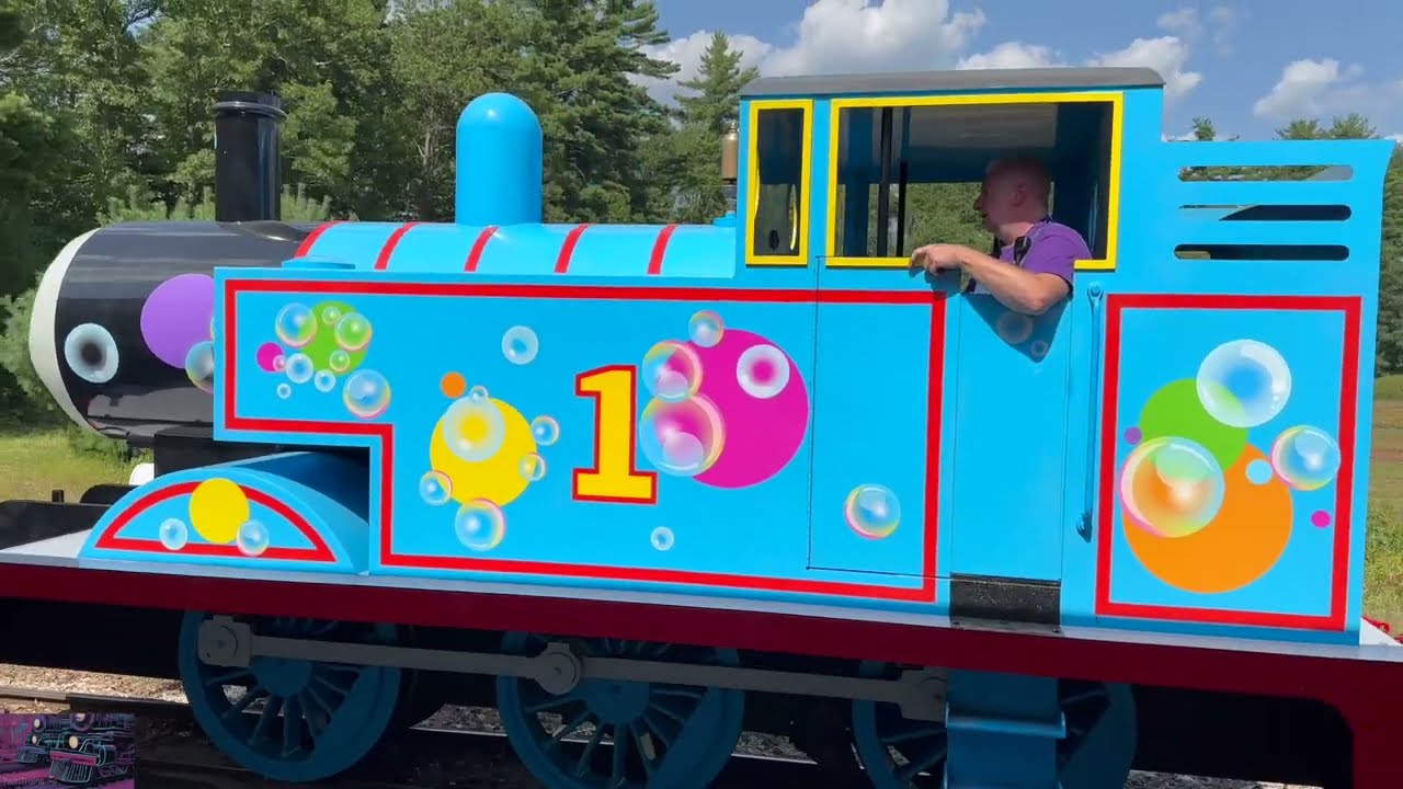 Riding The Real Thomas Train, Edaville MA