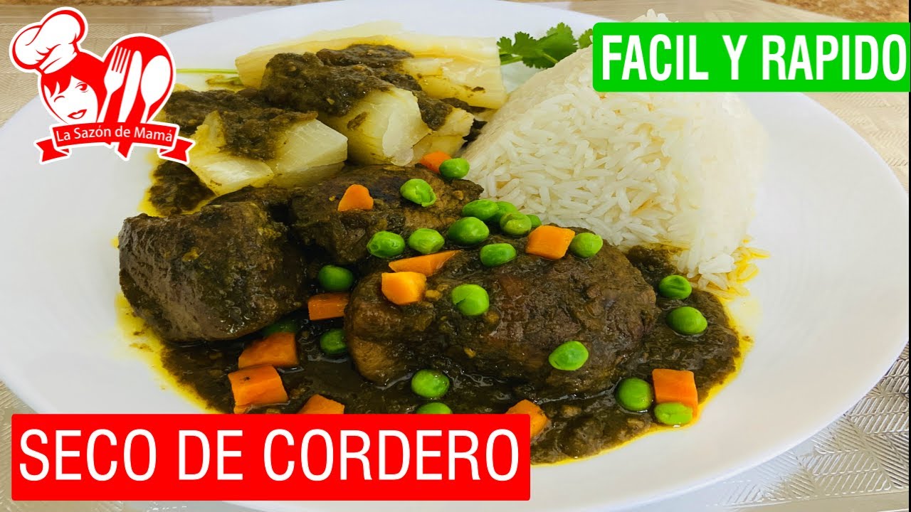 SECO DE CORDERO RECETA PERUANA