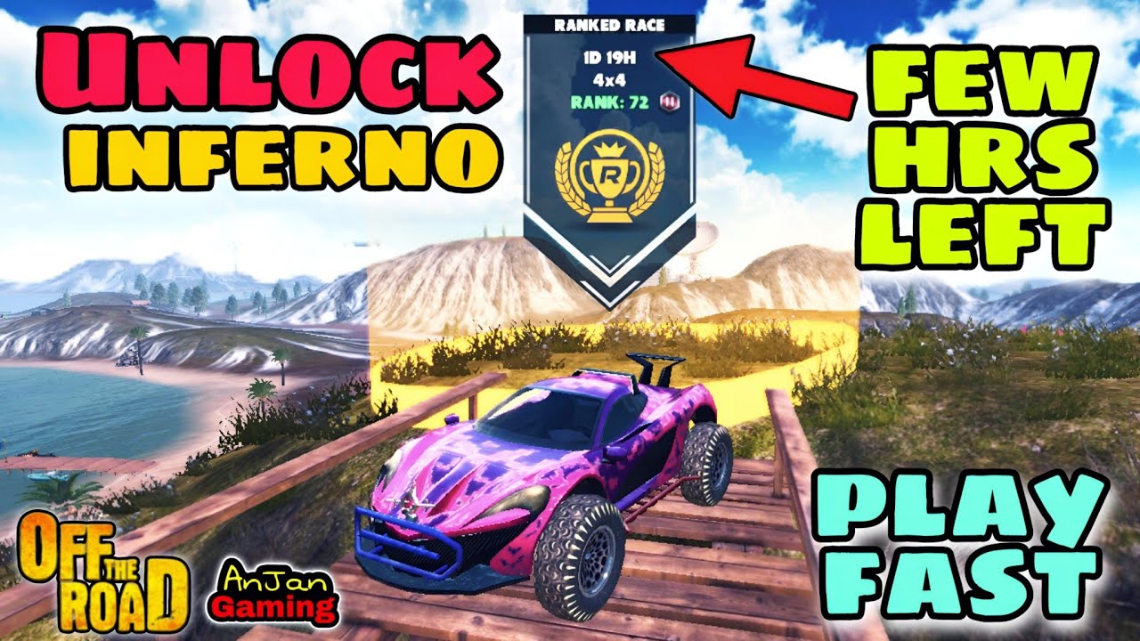 Off The Road New Update V1.16 Unlock INFERNO For FREE 🤔😱😍|| OTR V1.16 New RR 1 Day 19 Hrs Left❤️&zwj;🔥🎁