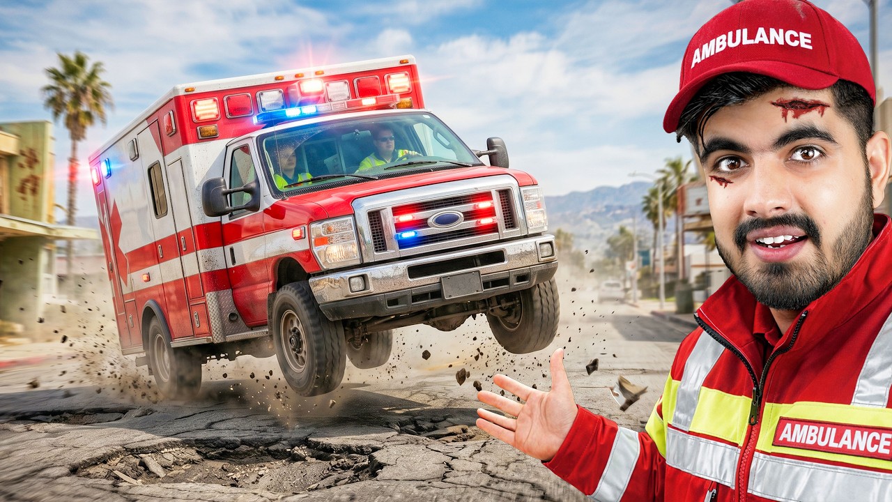 I BECAME A CRAZY AMBULANCE DRIVER