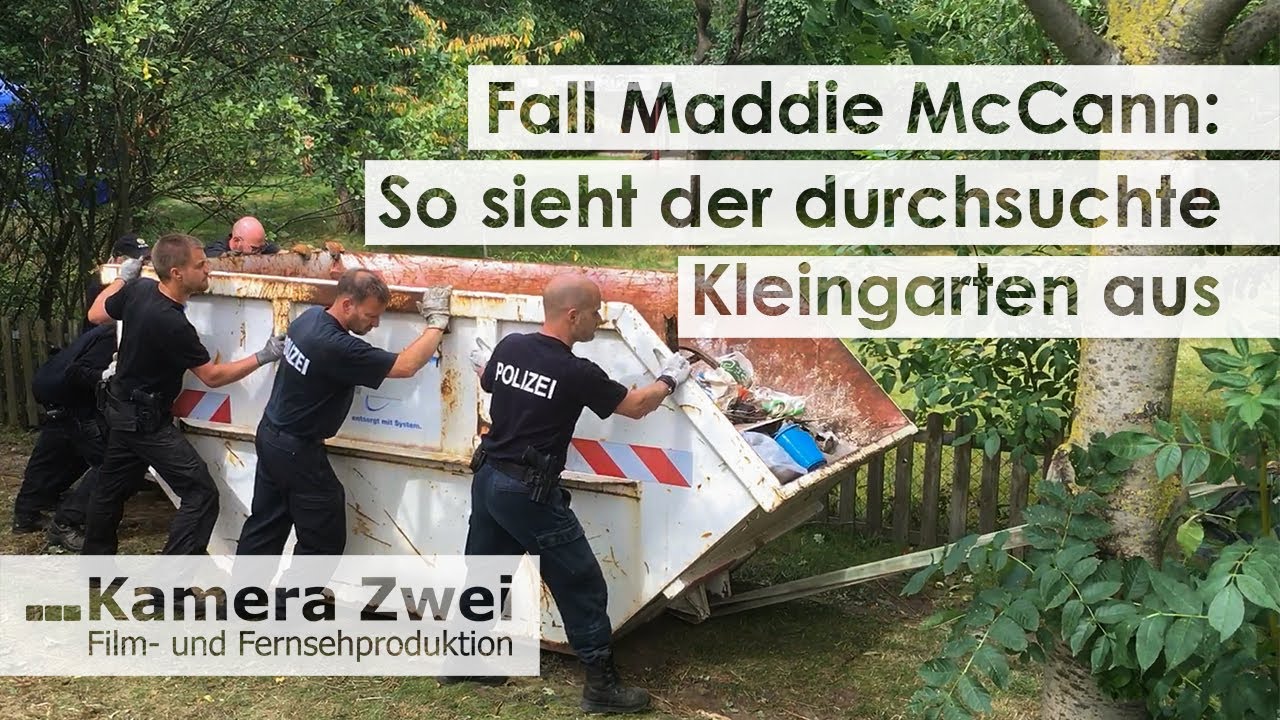 Fall Maddie McCann: Polizei beendet Durchsuchung im Kleingarten | Kamera Zwei