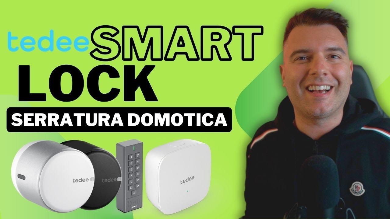 TEDEE GO SMART LOCK - LA SERRATURA DOMOTICA PER LA PORTA BLINDATA #tedee #smartlock #domotica