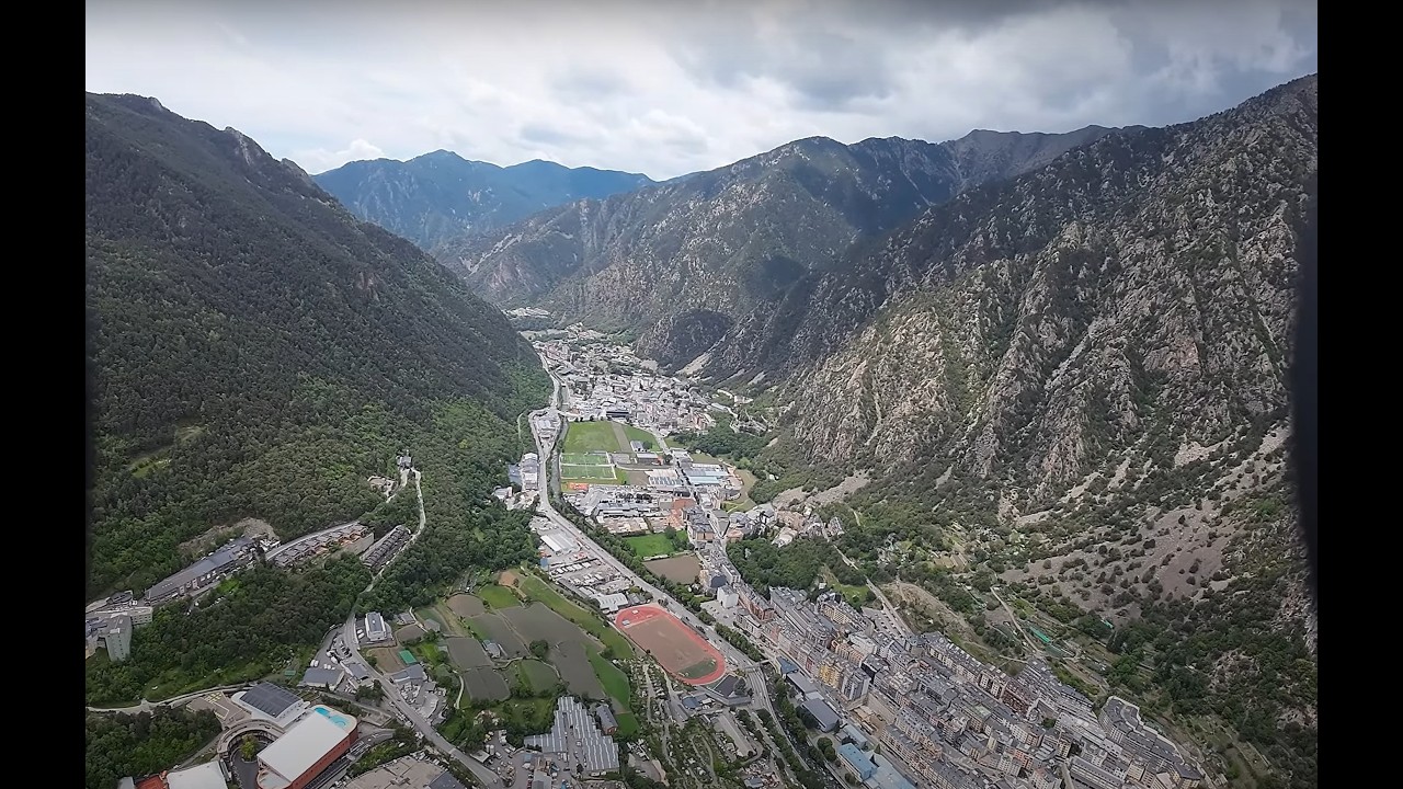 ANDORRA. City in the MOUNTAINS, NATURE | АНДОРРА. Город в ГОРАХ, ПРИРОДА