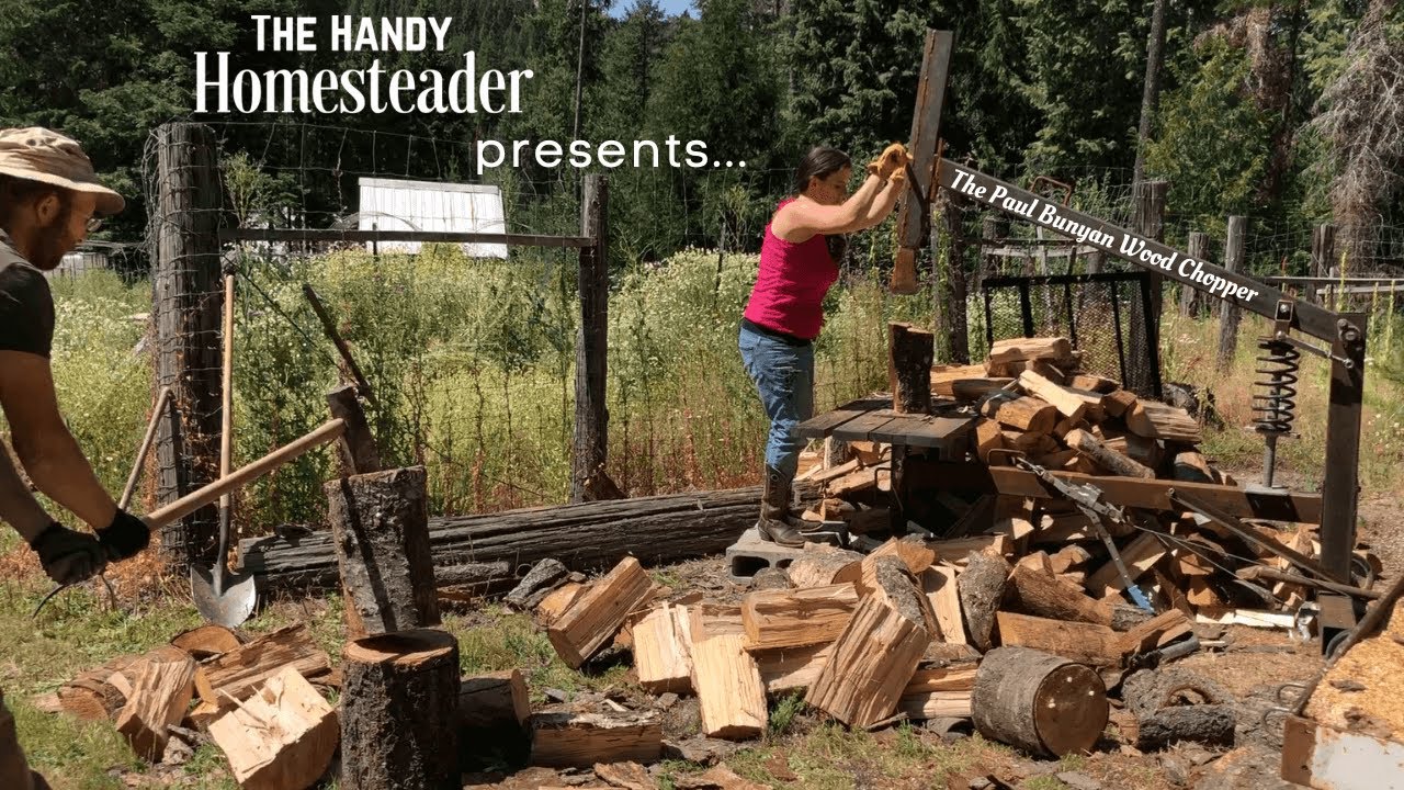 The PAUL BUNYAN WOOD CHOPPER |  The ultimate manual log splitter